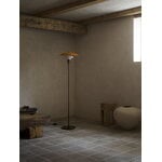 Louis Poulsen PH 3 1/2-2 1/2 floor lamp, Centenary Edition, aged brass-amber-opal white, decoration image