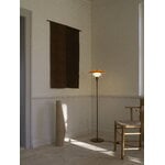 Louis Poulsen PH 3 1/2-2 1/2 floor lamp, Centenary Edition, aged brass-amber-opal white, decoration image