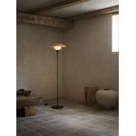 Louis Poulsen PH 3 1/2-2 1/2 floor lamp, Centenary Edition, aged brass-amber-opal white, decoration image