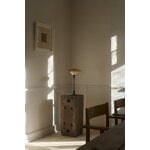 Louis Poulsen PH 3/2 table lamp, Centenary Edition, aged brass - amber - opal white, decoration image