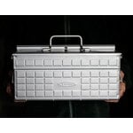Toyo Steel ST-350 Cantilever toolbox, silver, decoration image