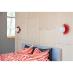 Swedish Ninja Candy Little Circle 180 S wall lamp, hardwired, strawberry red, decoration image