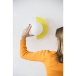 Swedish Ninja Applique murale Candy Little Circle 180 S, câblée, jaune soleil, image décorative