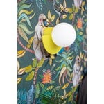 Swedish Ninja Applique murale Candy Little Circle 180 S, câblée, jaune soleil, image décorative