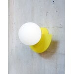 Swedish Ninja Applique murale Candy Little Circle 180 S, câblée, jaune soleil, image décorative