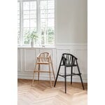 Oaklings Saga high chair, oak, decoration image