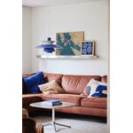 Paper Collective Gallery Shelf, 115 cm, oak - brushed steel, decoration image