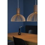 Secto Design Victo Small 4251 pendant, walnut, decoration image