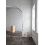 Nikari Linea RMT6 chair, ash - nude leather