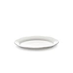 Serax Silhouette deep oval plate, L, 30 cm, white, view 5