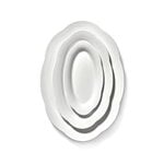 Serax Silhouette deep oval plate, L, 30 cm, white, view 4