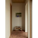 Fredericia Seto stool, black light oiled oak - natural canvas, view 2