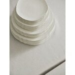 Serax Silhouette lautanen, M, 23,5 cm, valkoinen, sisustuskuva