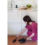 Brabantia SinkSide dustpan and brush set, dark grey, decoration image
