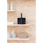 Brabantia SinkSide dustpan and brush set, dark grey, decoration image