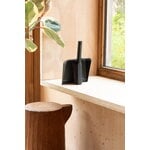 Brabantia SinkSide dustpan and brush set, dark grey, decoration image