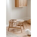 Oaklings Smilla toddler chair with tray, oak, decoration image