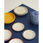 HAY Sobremesa plate, 2 pcs, 24,5 cm, blue - yellow