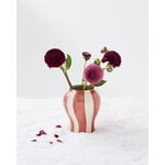 HAY Sobremesa Stripe vase, S, red