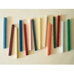 HAY Square candle, 4 pcs, reds - bordeaux, decoration image