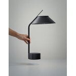 Stelton Vinkel LED portable lamp, black, view 7