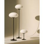 GUBI Stemlite floor lamp, 110 cm, black chrome - opal, decoration image