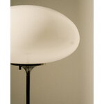 GUBI Stemlite floor lamp, 110 cm, black chrome - opal, decoration image