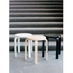 Artek Aalto stool E60, birch, decoration image