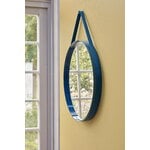 HAY Strap mirror, No 2, large, blue