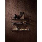 String Furniture String Pocket shelf, dark oak - dark brown, decoration image