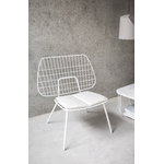 Audo Copenhagen WM String lounge chair, white