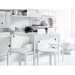 Artek Sgabello Aalto 60, laccato bianco