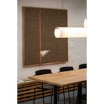 Motarasu Enso 150 pendant, white - oak, decoration image