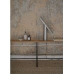 Frama T-Lamp table lamp, brushed steel