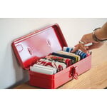 Toyo Steel T-320 Trunk Shape toolbox, living coral, decoration image