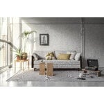 Tapio Anttila Collection ON2 Wood sofa bed, brown oak - off-white Diamonds 012, decoration image