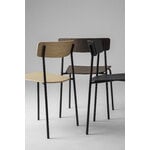 TAKT T01 Cross chair, tube, black oak, view 2