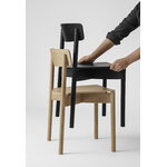 TAKT T01 silla Cross, roble negro, imagen de decoración