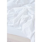 Tekla Housse de couette simple, 150 x 210 cm, blanc cassé