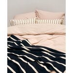 Tekla Lambswool blanket, 130 x 180 cm, starling stripes, decoration image