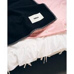 Tekla Lambswool blanket, 130 x 180 cm, dusk blue, decoration image