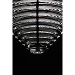 Tom Dixon Press Cone LED pendant, 2700K, clear, decoration image