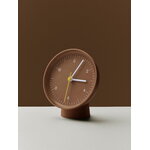 HAY Table Clock Recycled, brown, decoration image