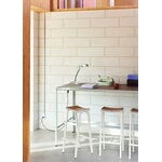 HAY Taburete 8 bar stool, high, 75 cm, eggshell - lacquered oak