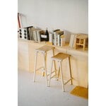 HAY Taburete 8 bar stool, high, 75 cm, eggshell - lacquered oak