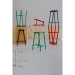 HAY Taburete 8 bar stool, high, 75 cm, eggshell - lacquered oak