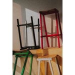 HAY Taburete 8 bar stool, high, 75 cm, signal red - lacquered oak