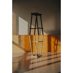 HAY Taburete 8 bar stool, high, 75 cm, eggshell - lacquered oak, decoration image