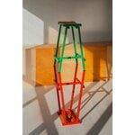 HAY Tabouret de bar Taburete 8, modèle bas, 65 cm, jade doux - chêne laqué