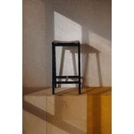 HAY Sgabello da bar Taburete 8, basso, 65 cm, nero - rovere nero